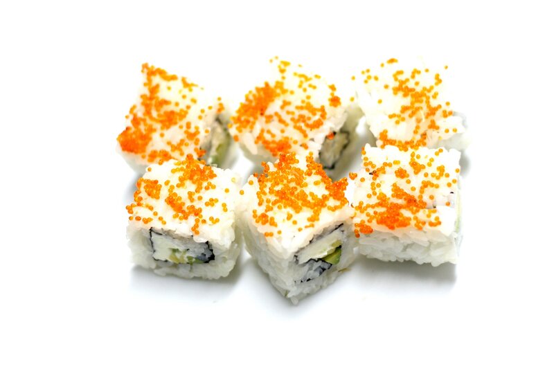 Sushi Rolls with Roe