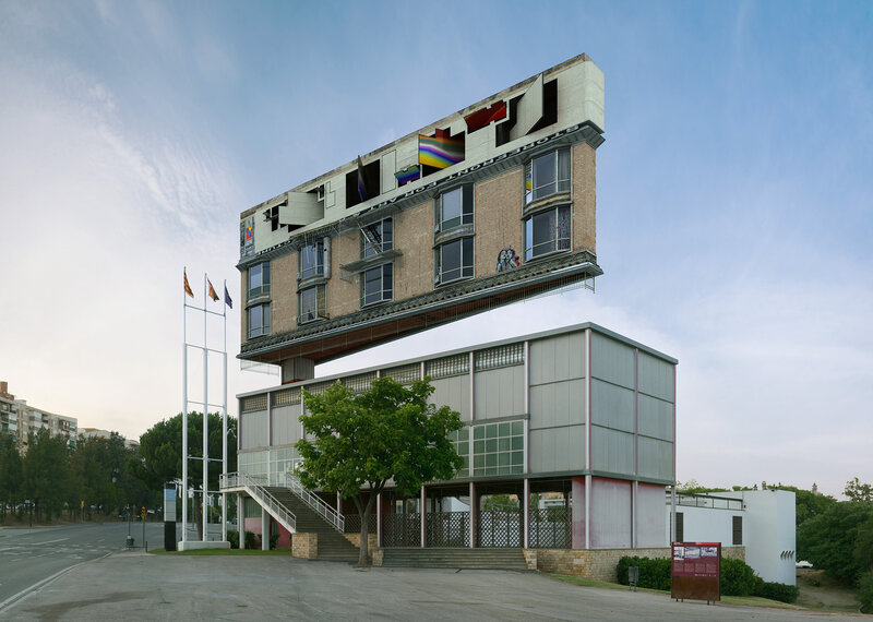Suspended Building