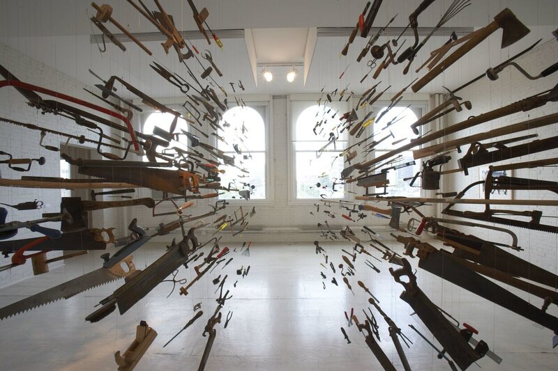 Suspended tool installation