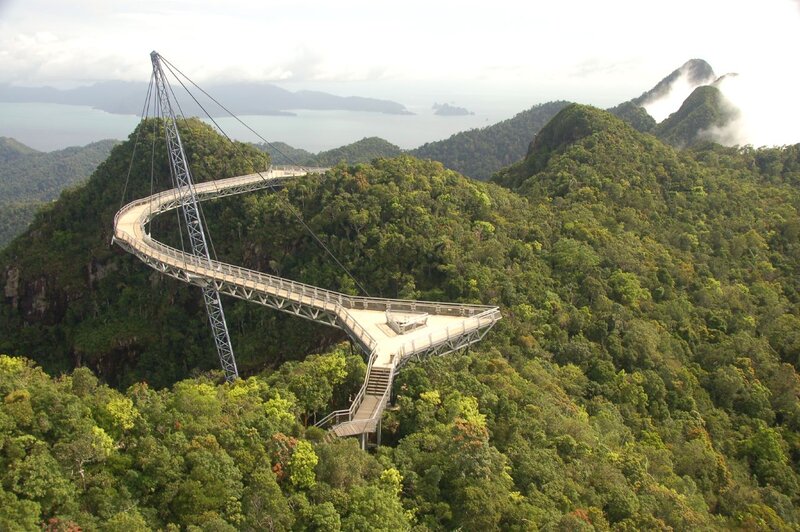 Suspended Walkway Bridge