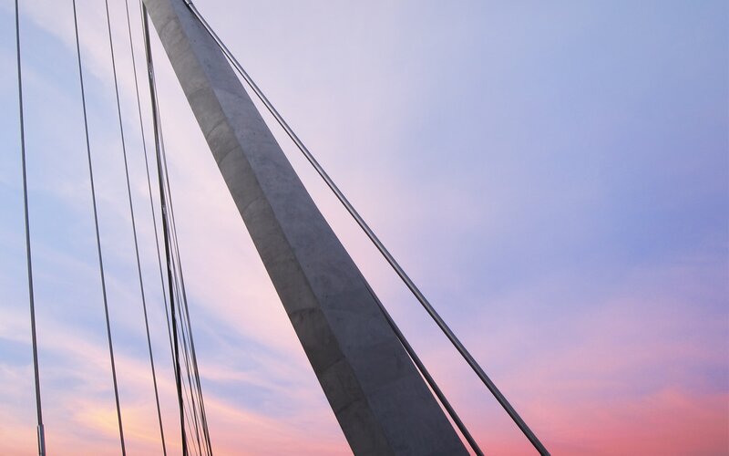 Suspension Bridge Cable