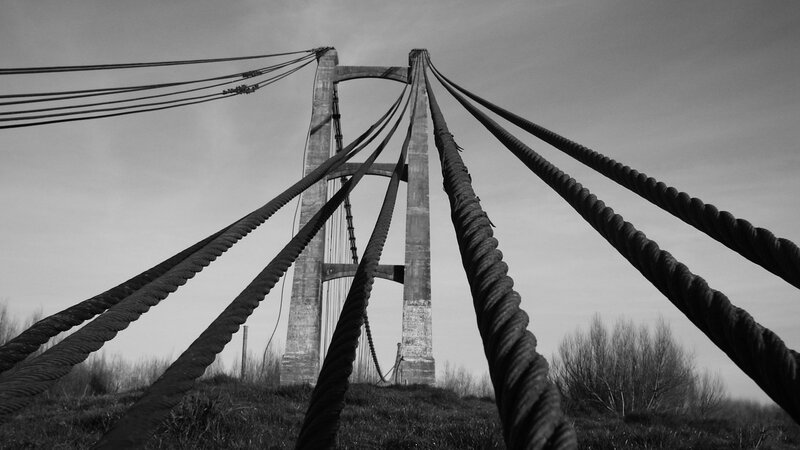 suspension bridge cables
