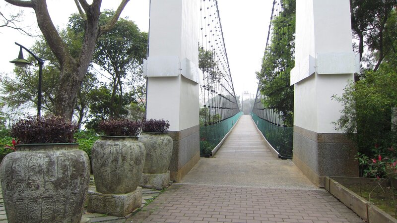 Suspension Bridge Entrance