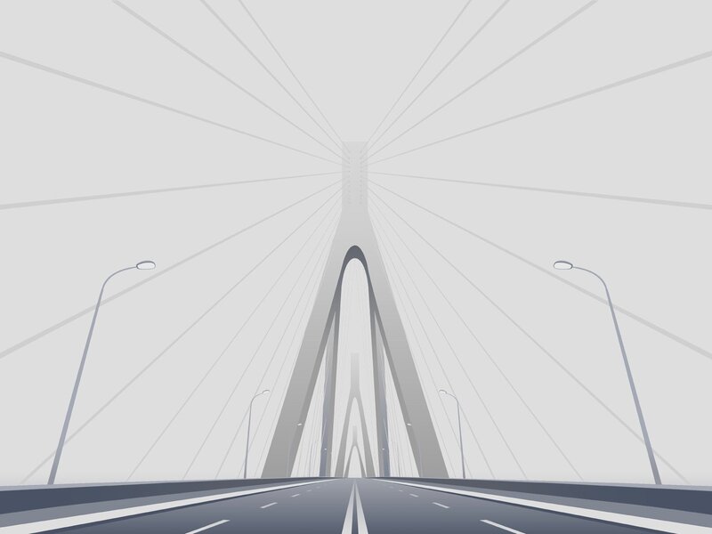 Suspension Bridge View