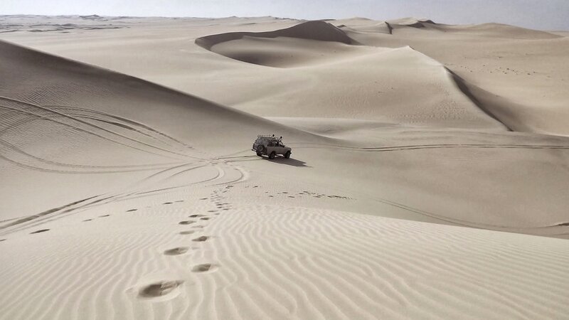 Suv in Desert