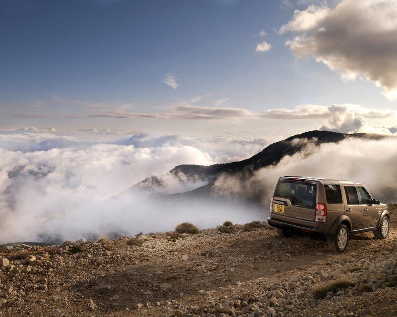 Suv on Mountain Peak