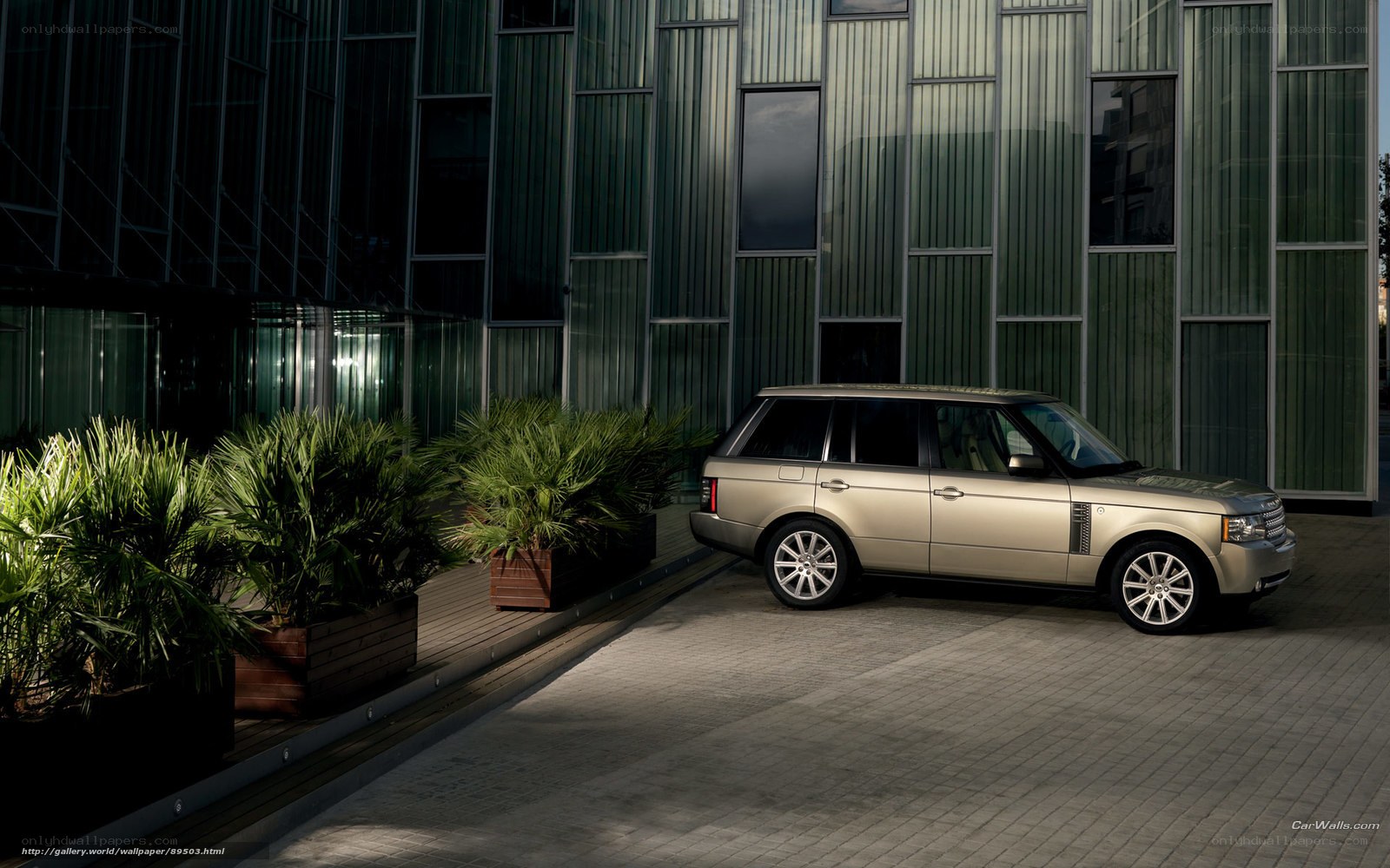 SUV parked in modern setting