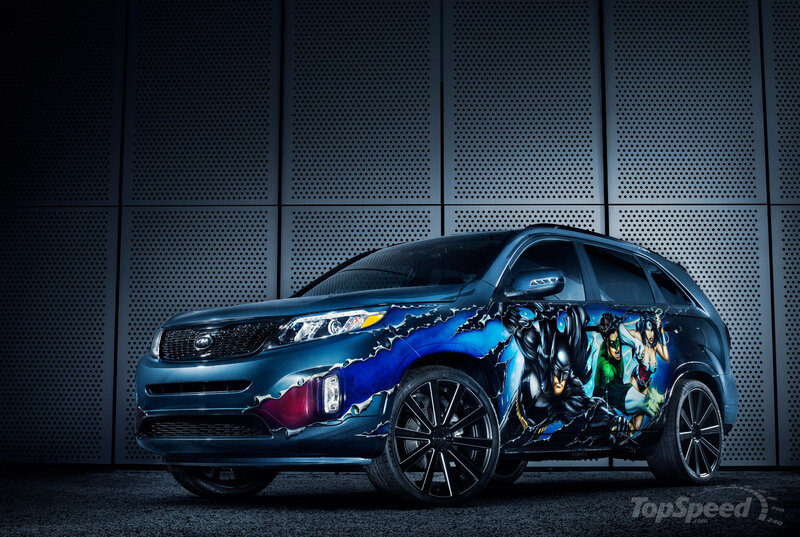 SUV with Comic Art