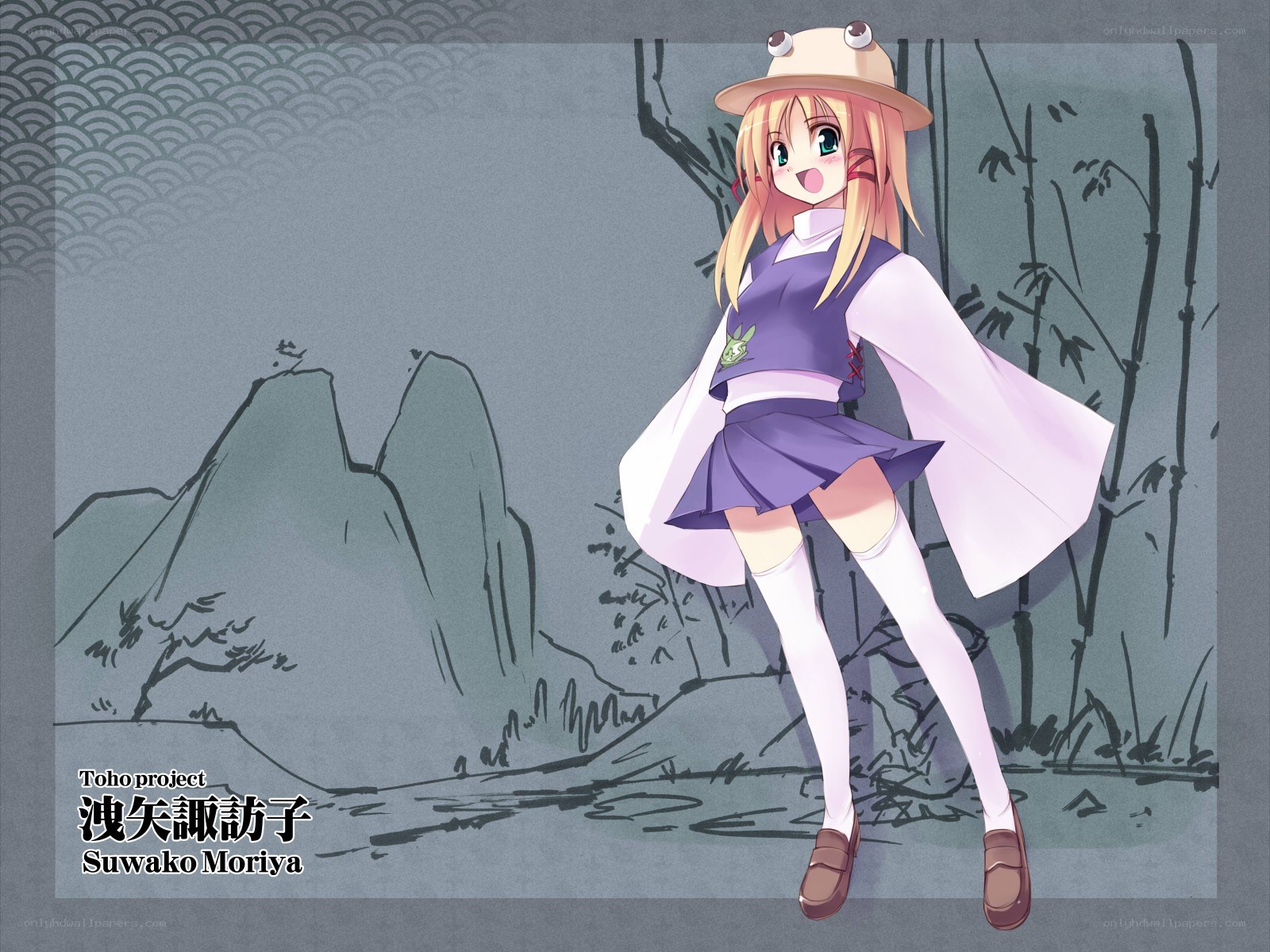 Suwako Moriya character art