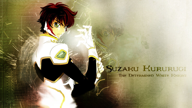 Suzaku Kururugi the Determined White Knight