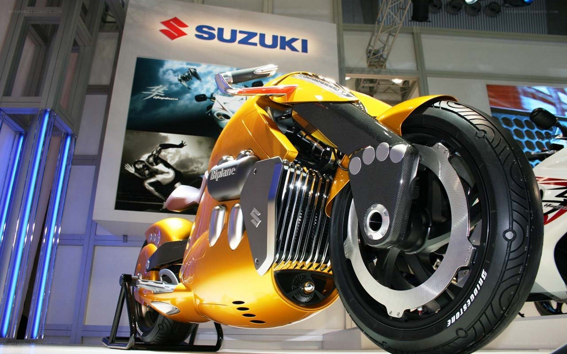 Suzuki Biplane concept motorcycle