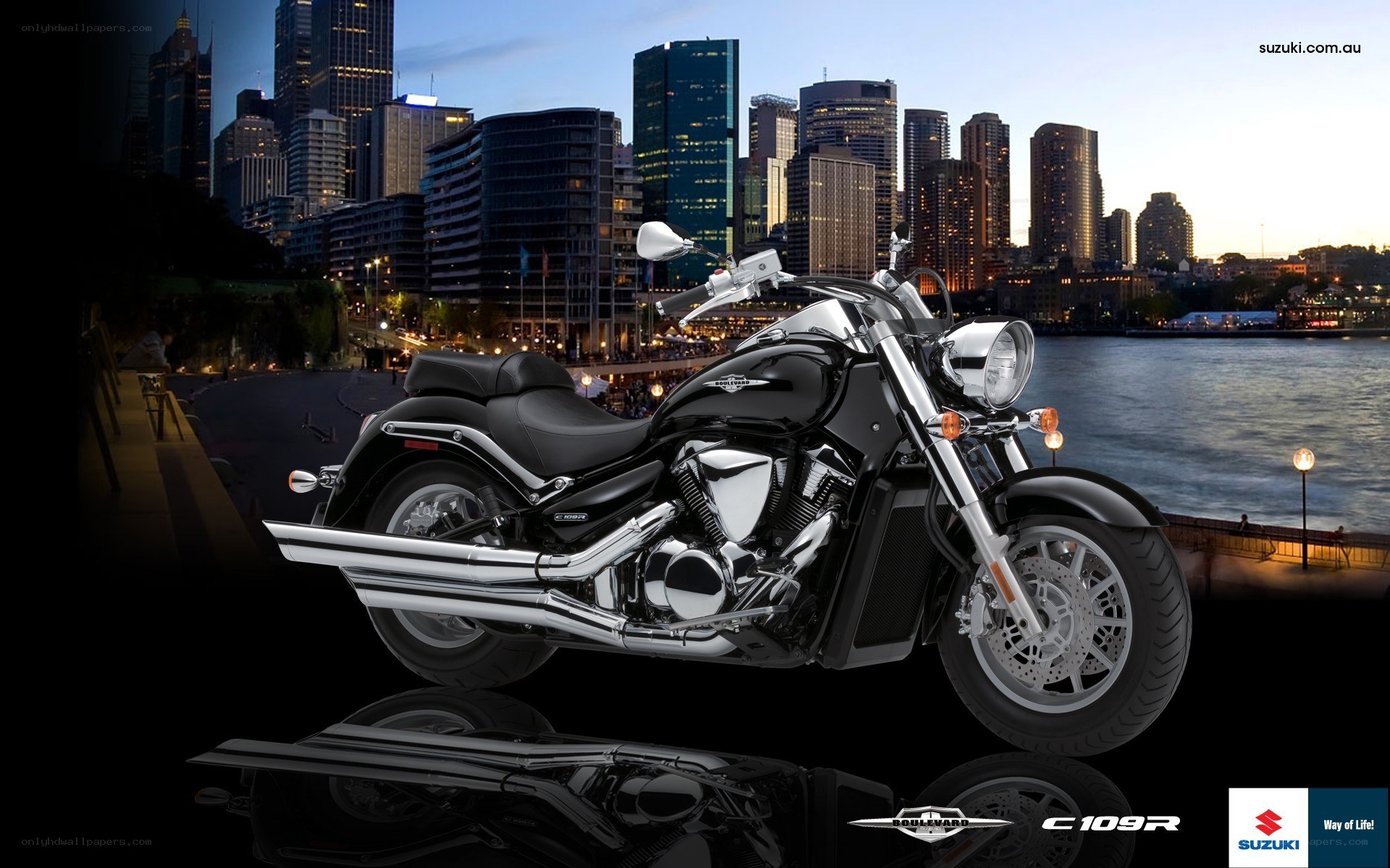 Suzuki C109R motorcycle