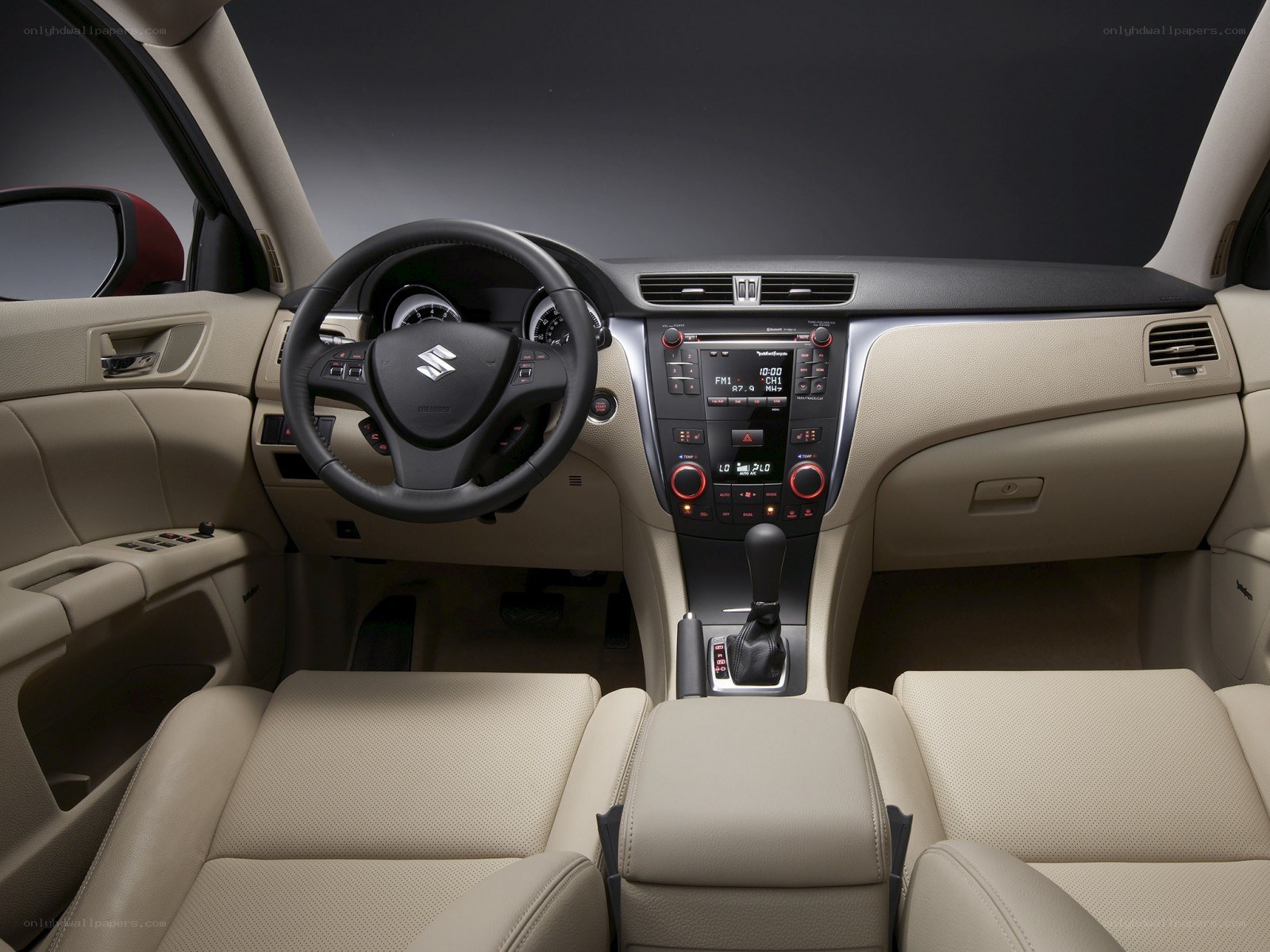 Suzuki car interior dashboard