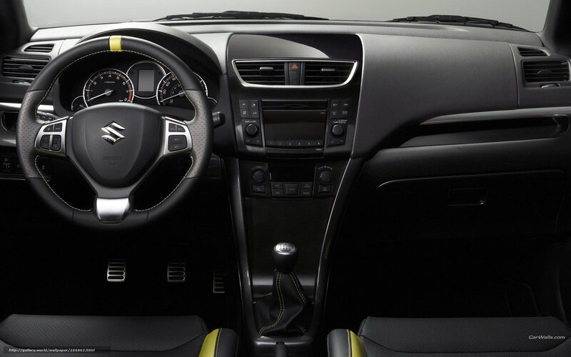 Suzuki car interior dashboard