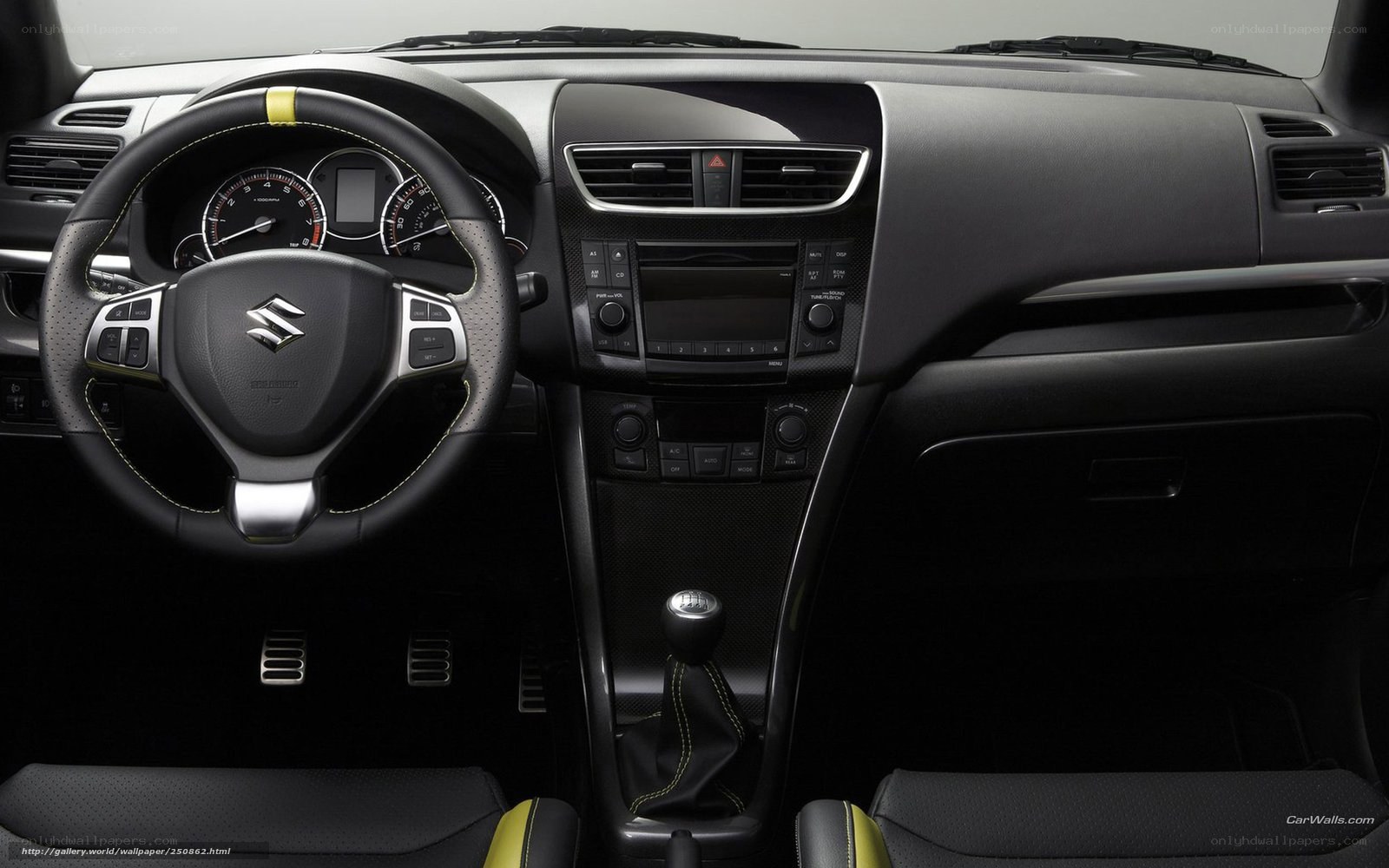 Suzuki car interior dashboard