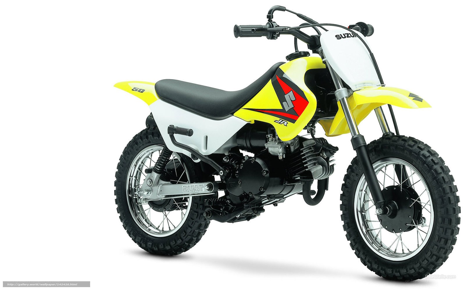 Suzuki dirt bike motorcycle