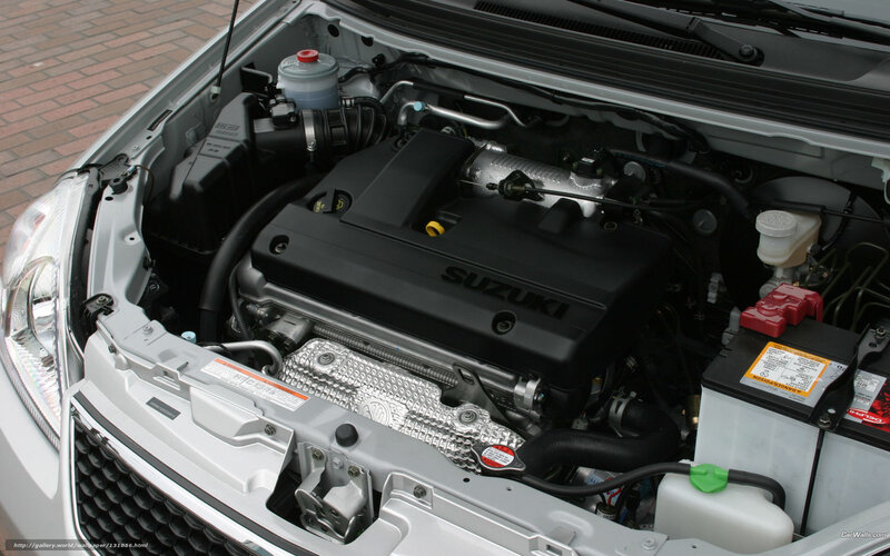 Suzuki engine bay