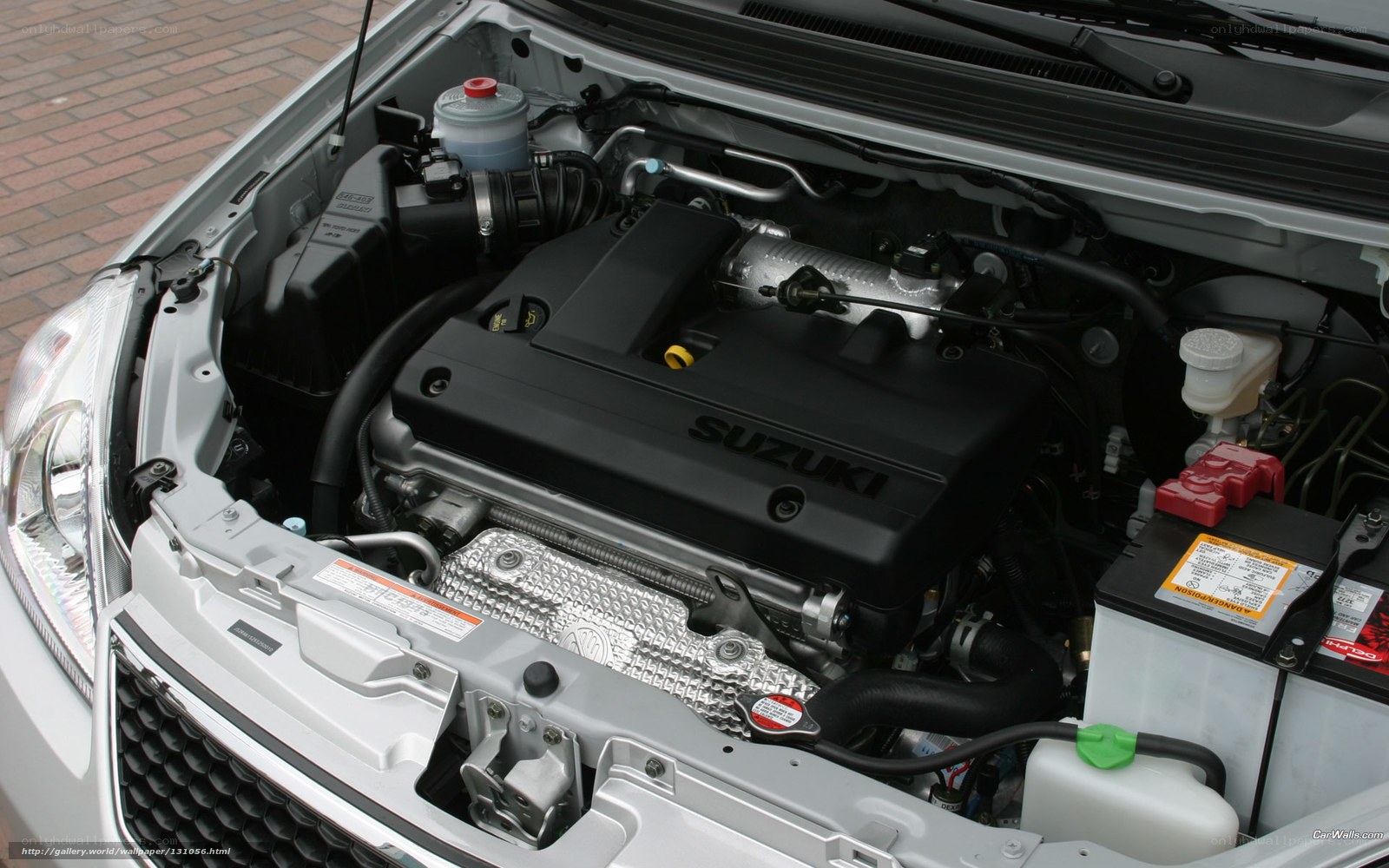 Suzuki engine bay