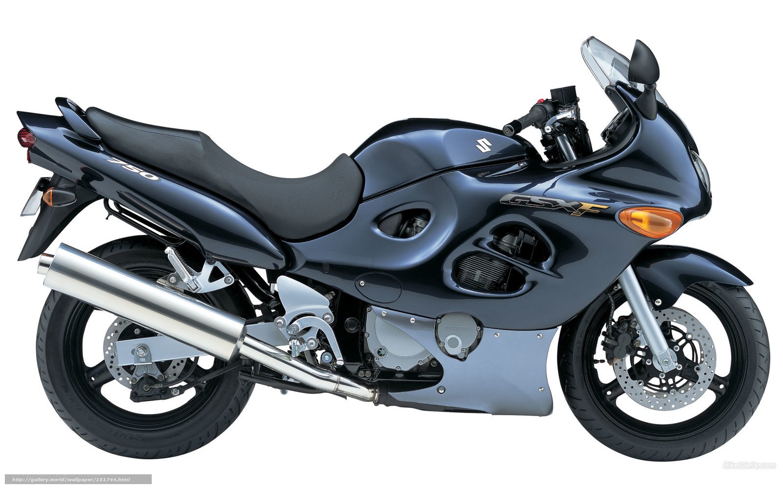 Suzuki GSX-F750 motorcycle