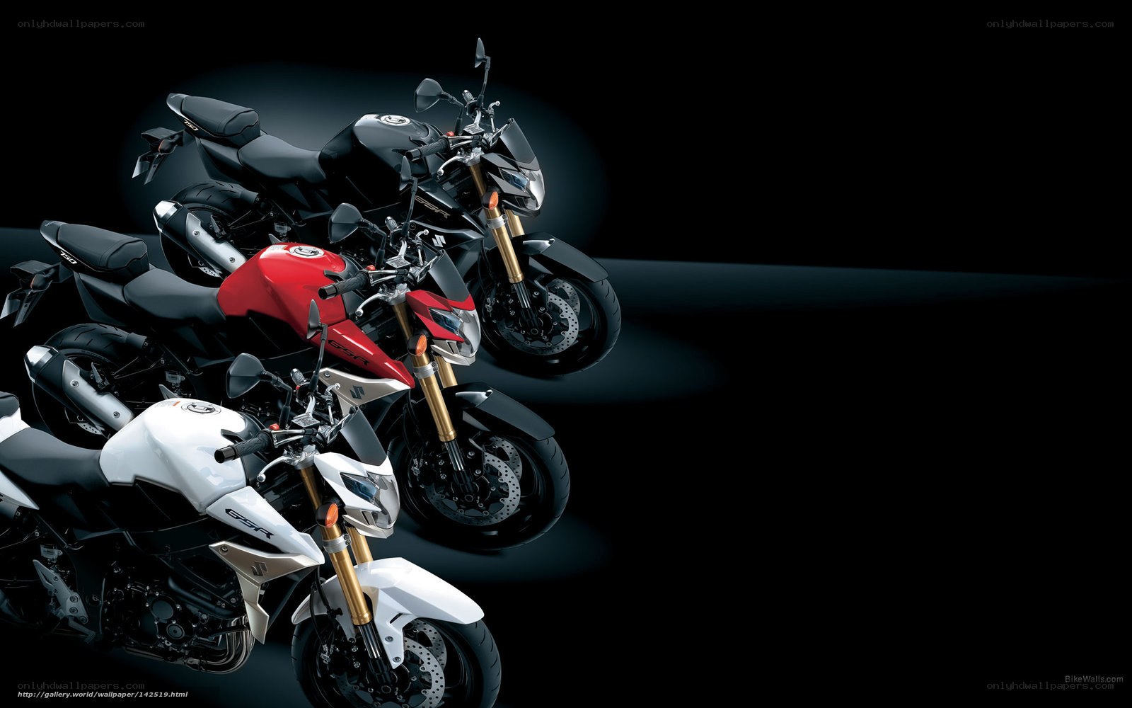 Suzuki GSX motorcycles lineup