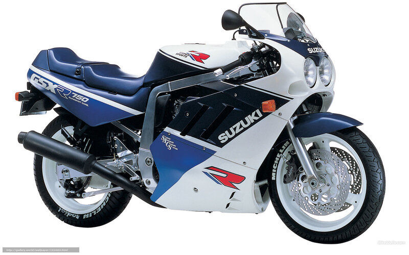 Suzuki GSX-R 750 motorcycle