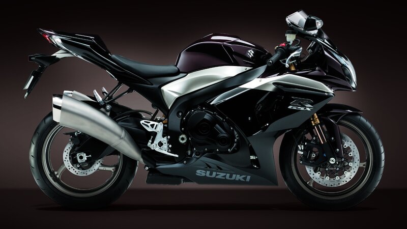 Suzuki Gsx-r Motorcycle — Black, Dramatic, Photograph