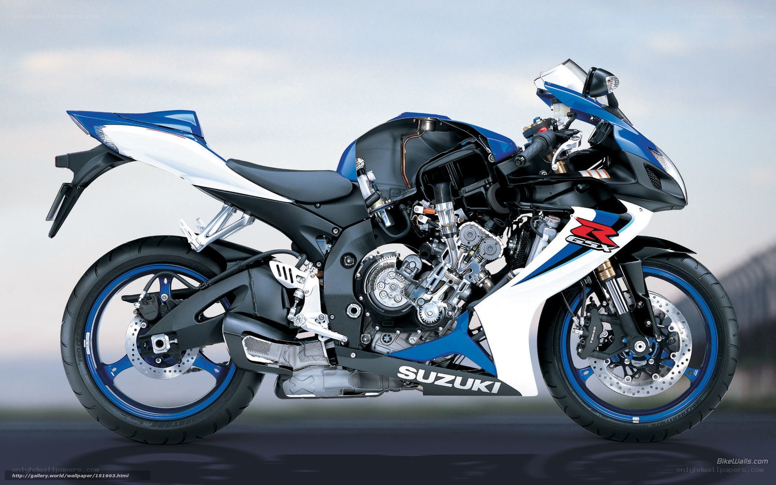 Suzuki GSX-R sport motorcycle
