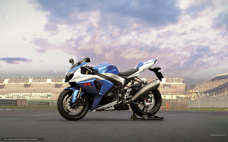 Suzuki GSX-R1000 on racetrack