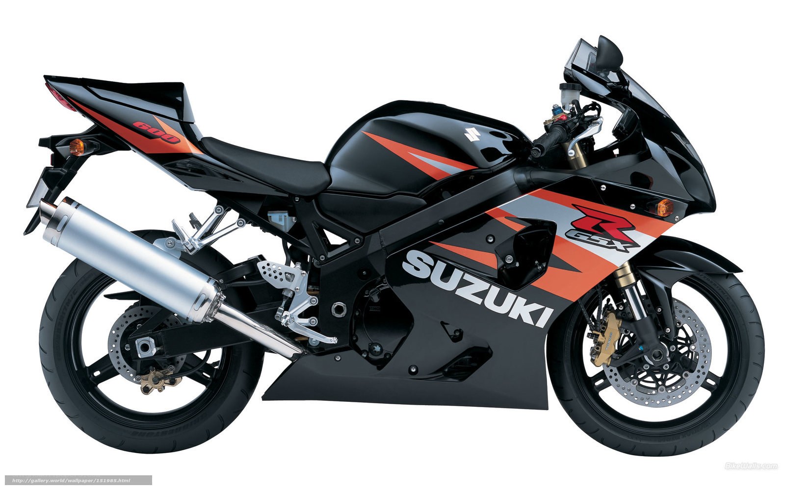 Suzuki GSX-R600 motorcycle