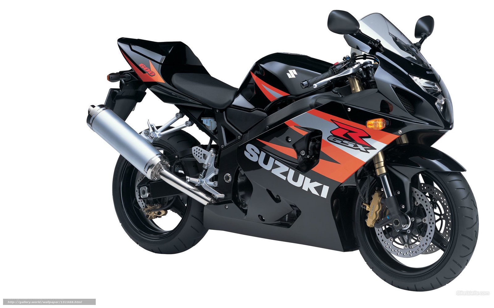 Suzuki GSX-R600 motorcycle