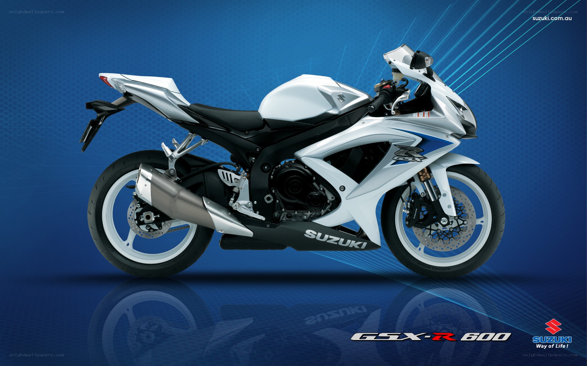 Suzuki GSX-R600 motorcycle