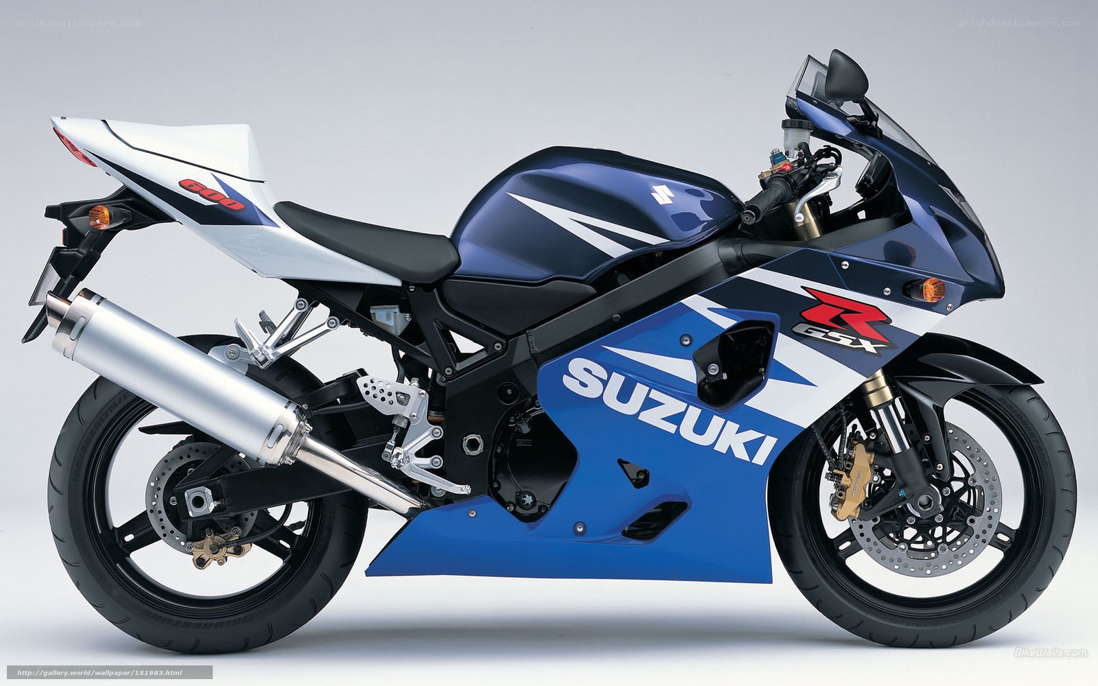 Suzuki GSX-R600 motorcycle