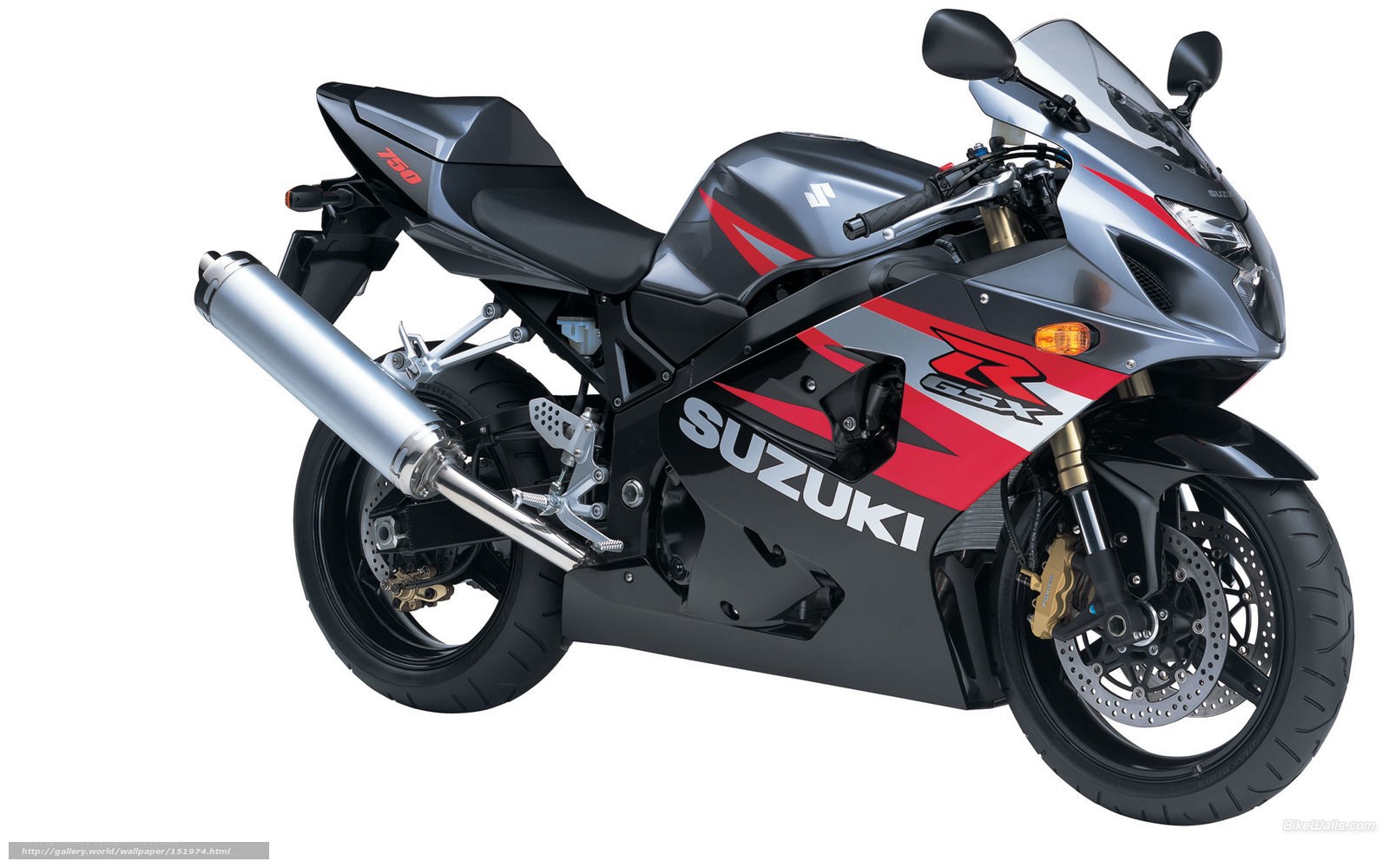 Suzuki GSX-R750 motorcycle