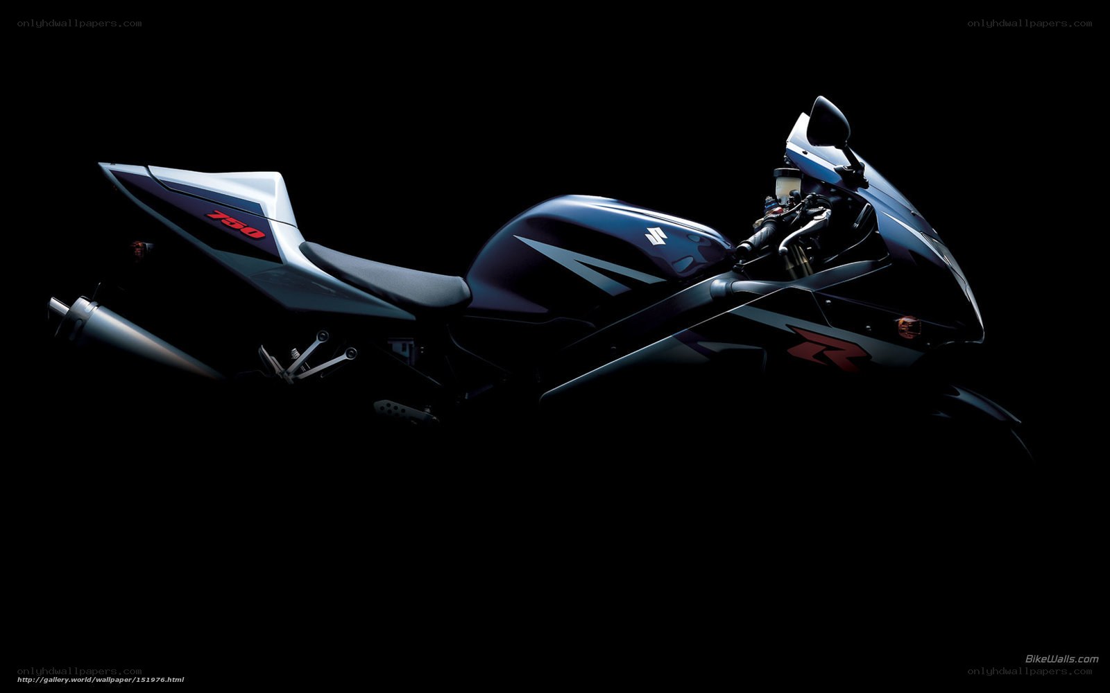 Suzuki GSX-R750 motorcycle