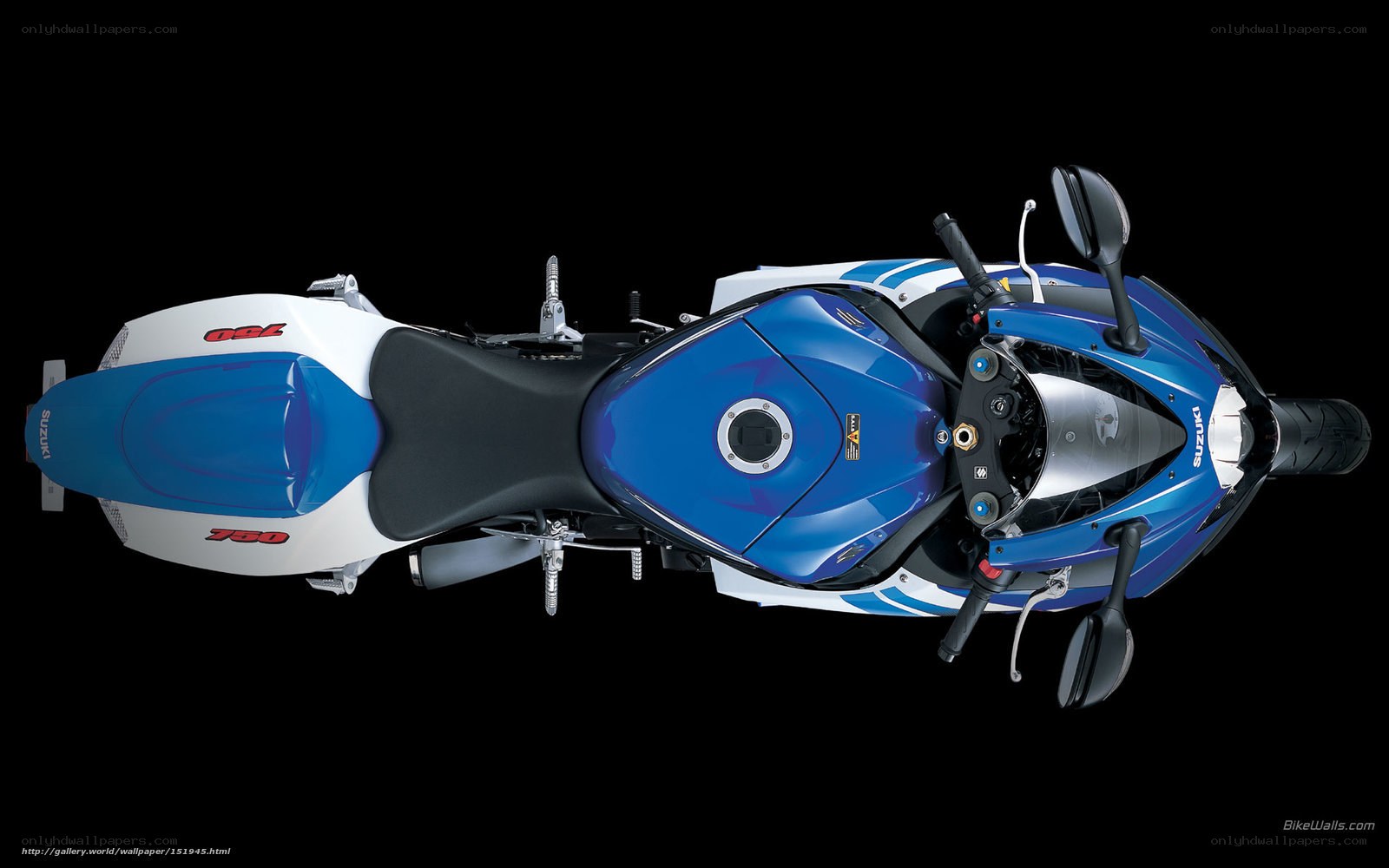 Suzuki GSX-R750 motorcycle