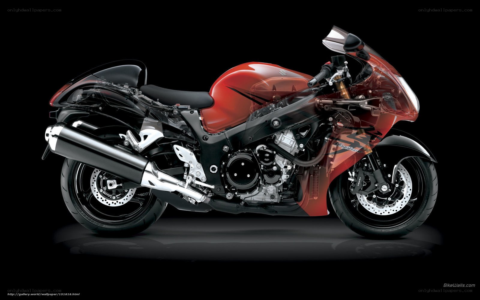 Suzuki Hayabusa motorcycle