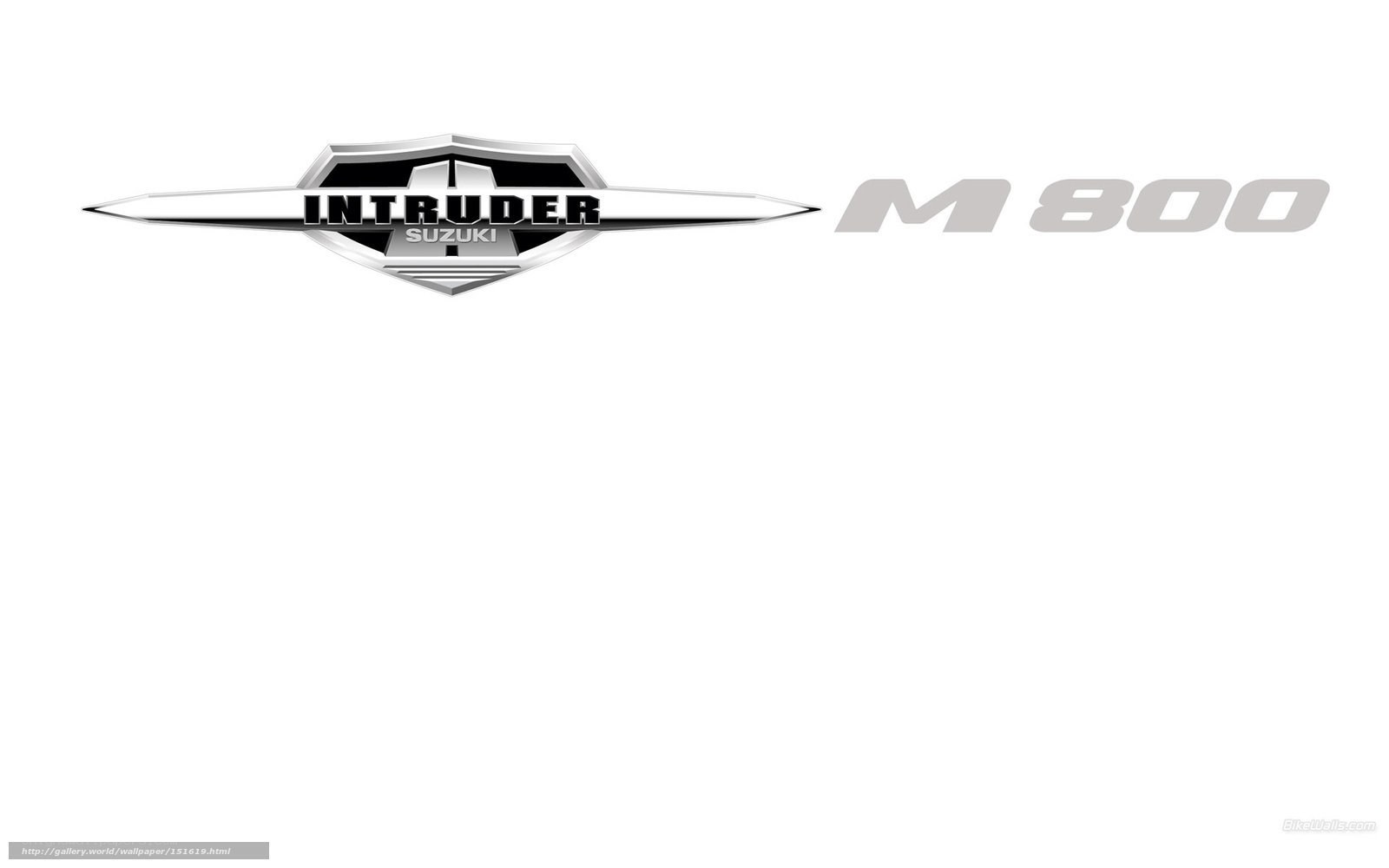 Suzuki Intruder M800 logo