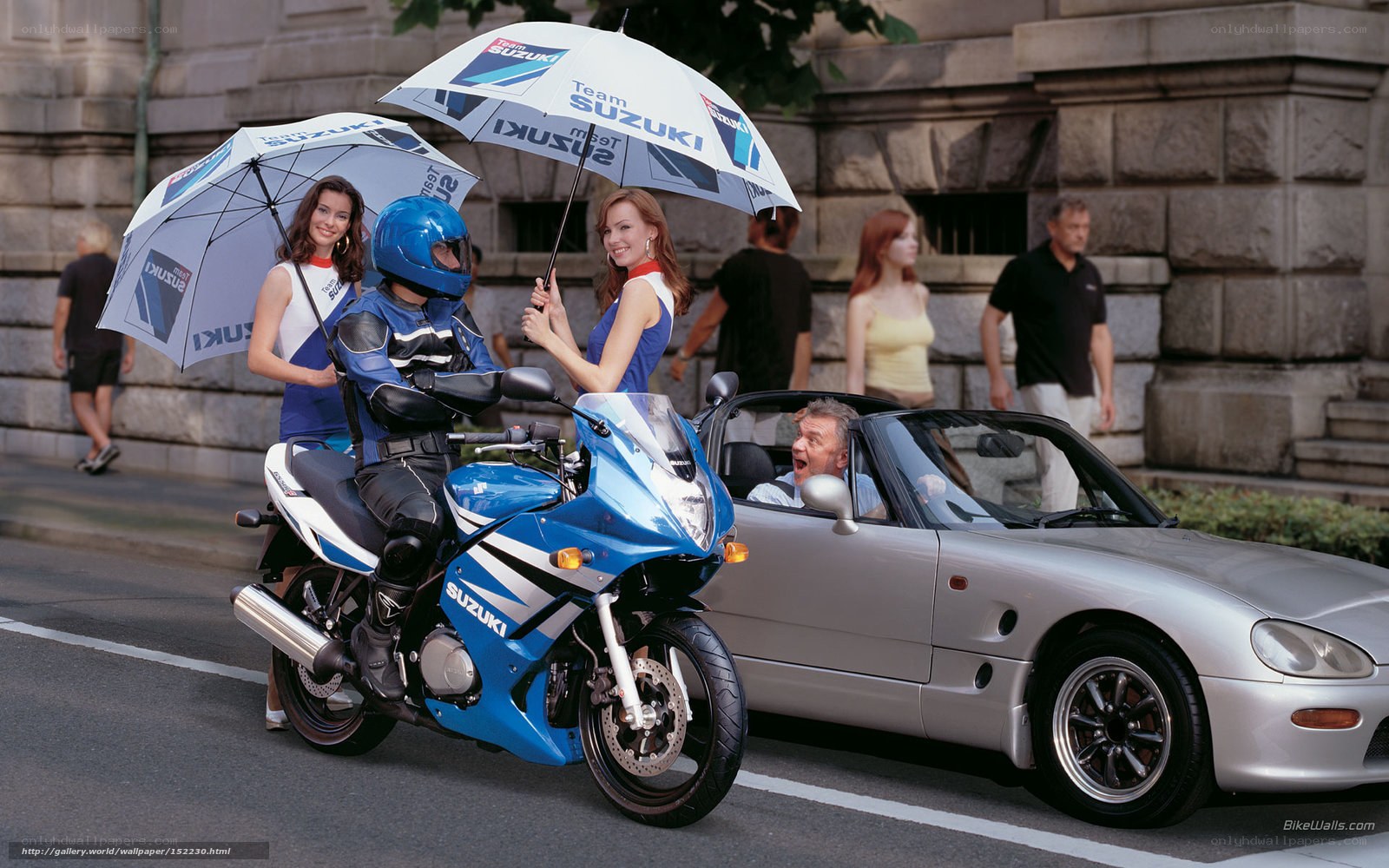 Suzuki motorcycle and car promotion