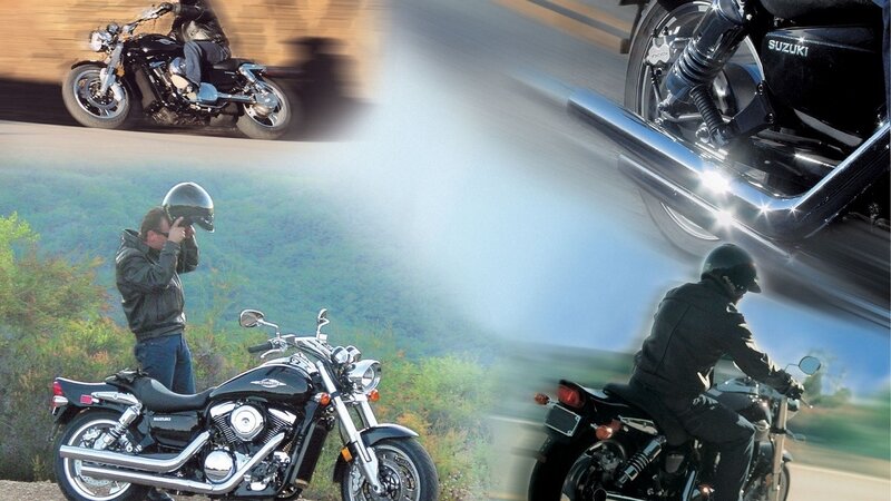 Suzuki motorcycle collage