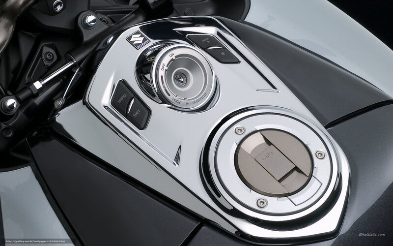 Suzuki motorcycle control panel