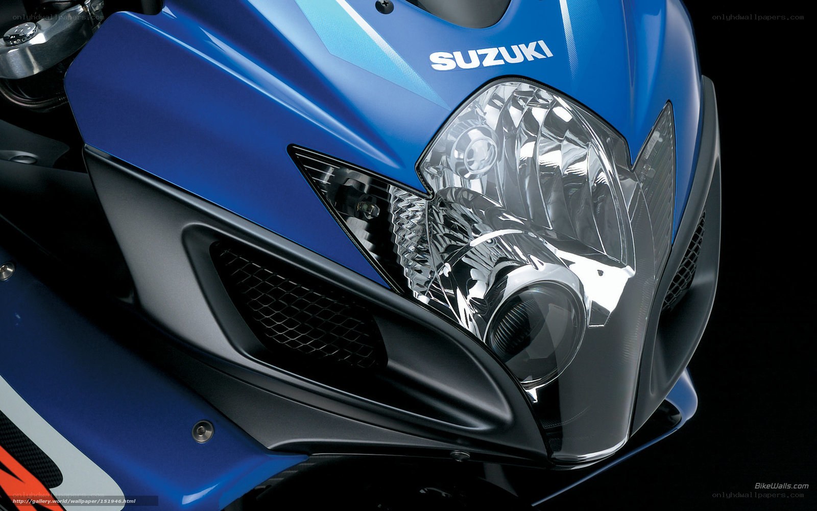 Suzuki motorcycle headlight