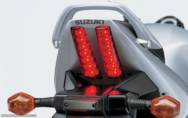 Suzuki motorcycle rear lights