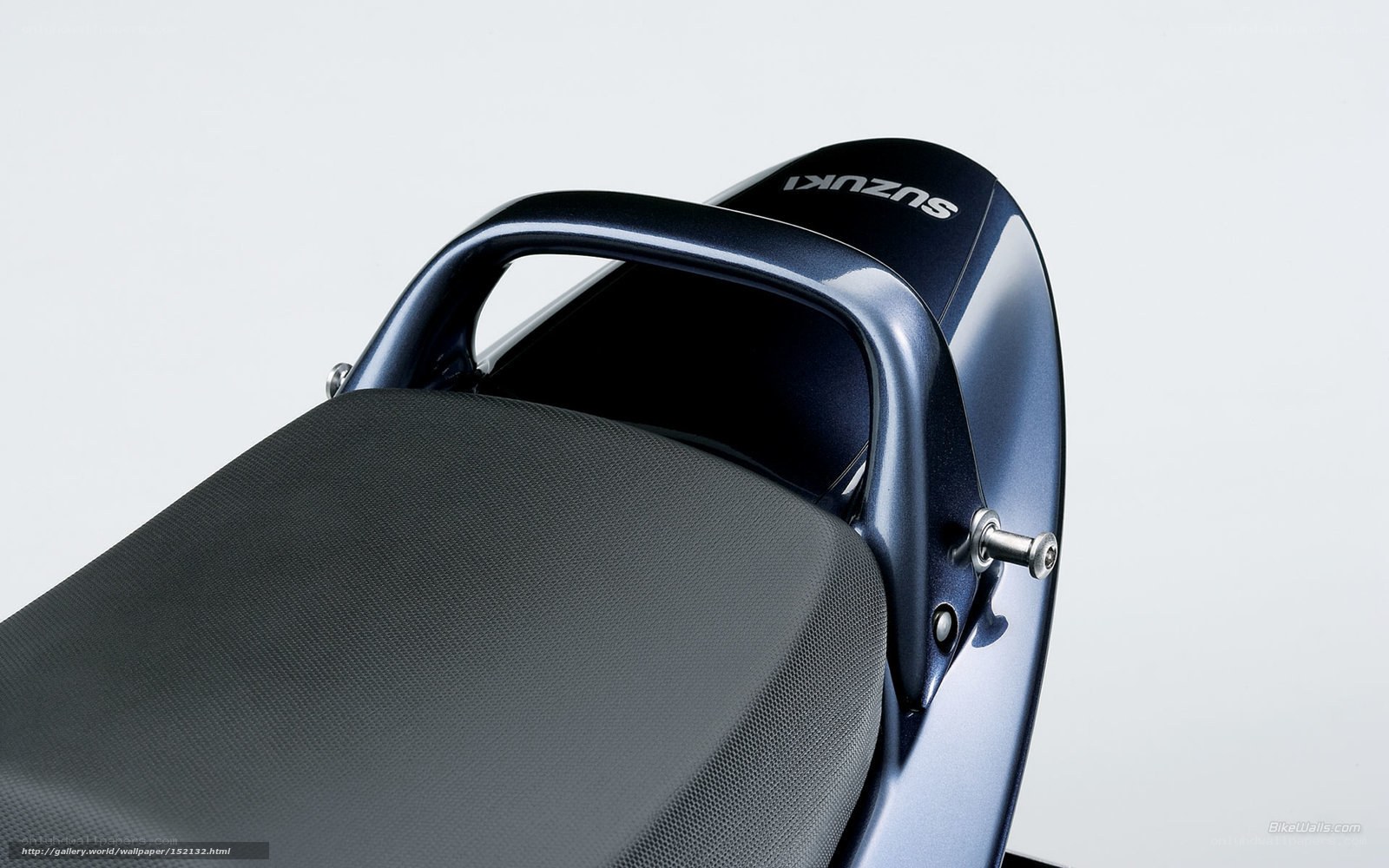 Suzuki motorcycle rear seat