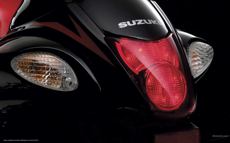 Suzuki Motorcycle Rear