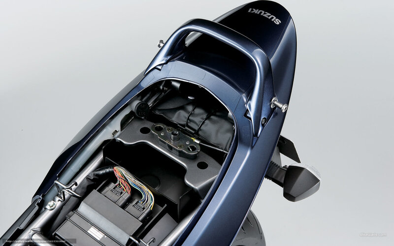 Suzuki motorcycle storage compartment