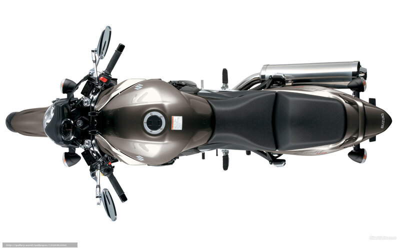 Suzuki motorcycle top view