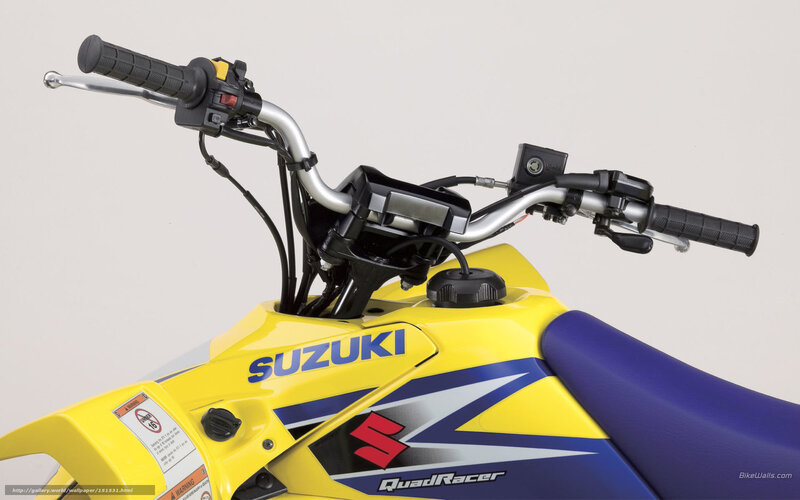 Suzuki QuadRacer handlebars