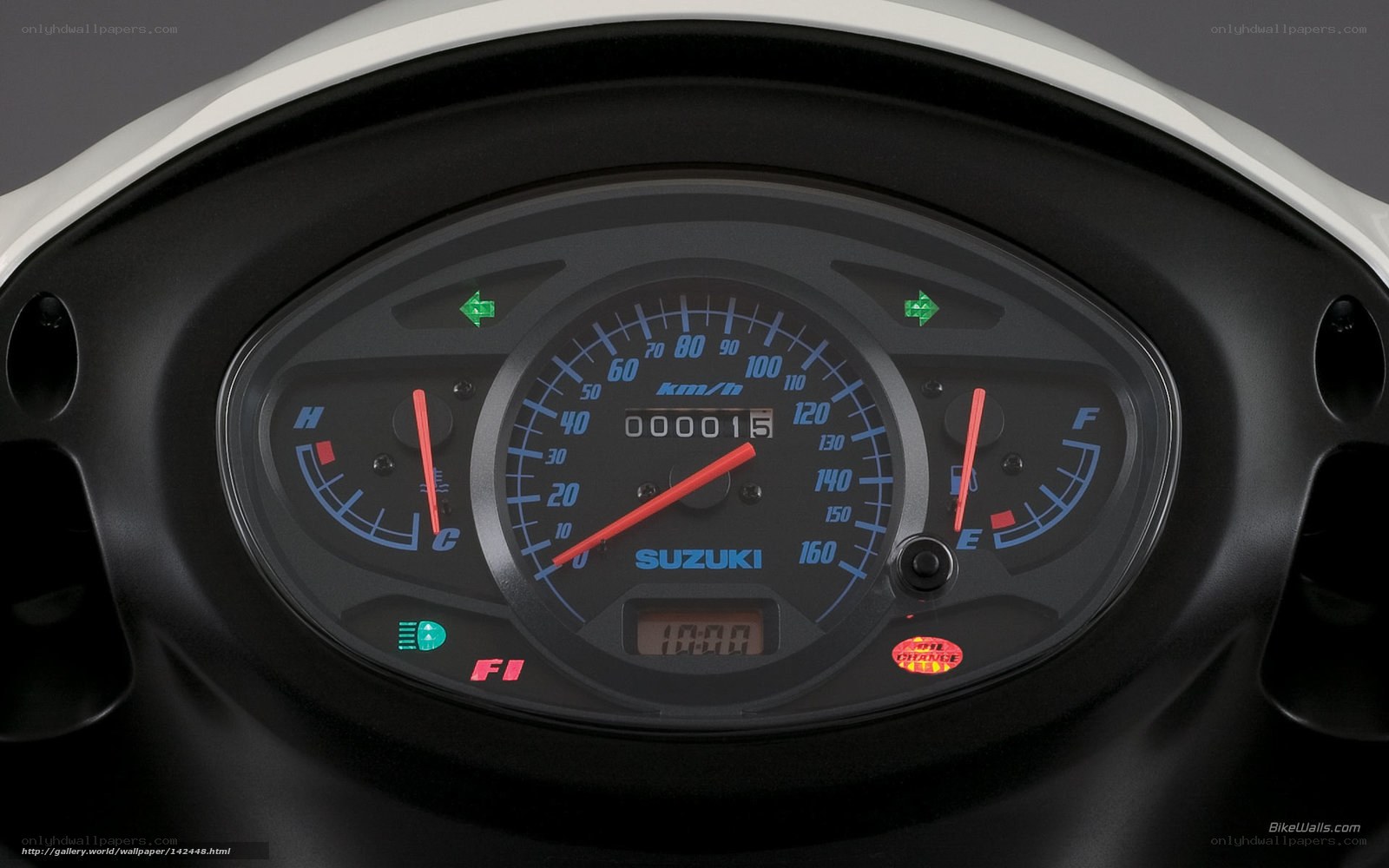 Suzuki scooter dashboard