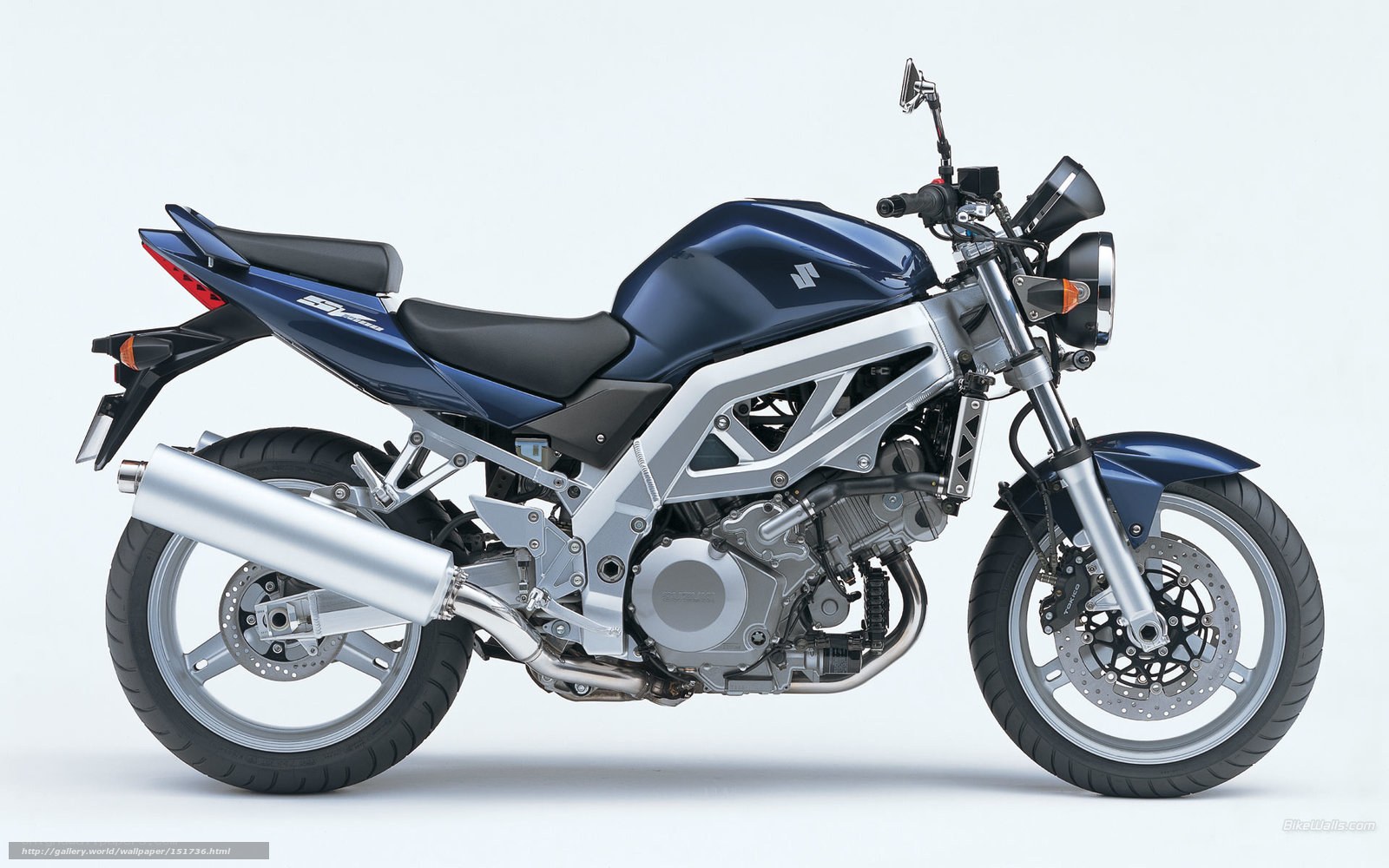 Suzuki SV650 motorcycle