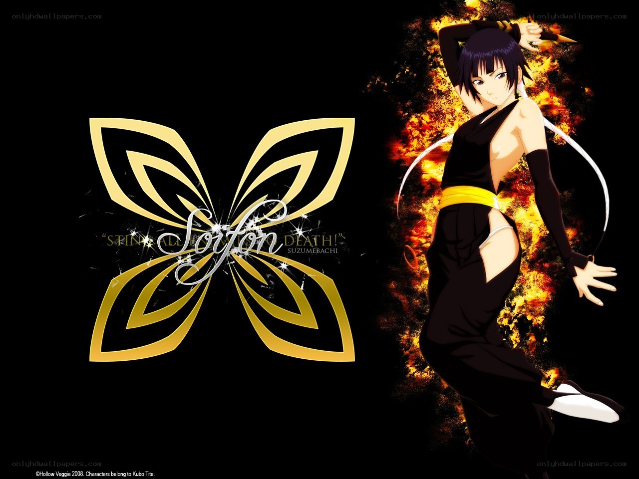 Suzumebachi character art